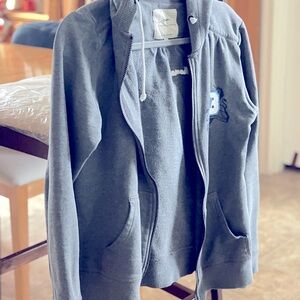 Woman Burberry Hoodie size M color Gray.